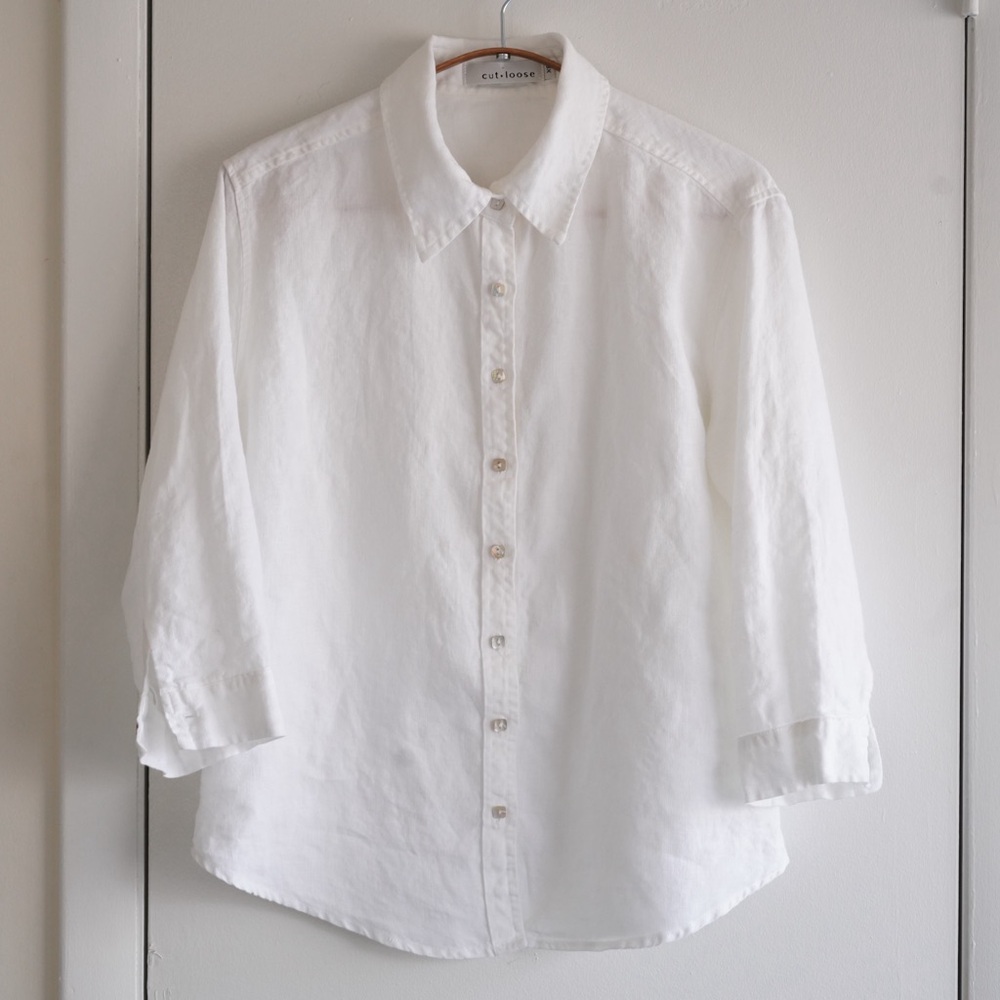 Cut Loose 100% linen shirt Made in USA